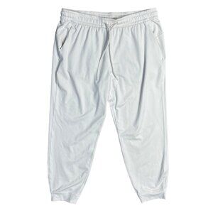 Lululemon High Rise Jogger Cream Size 10 Pull-On Elastic Soft Jersey